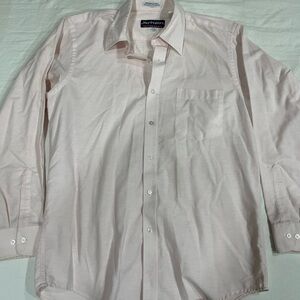 Marathon Men's Classic Light Pink Dress Shirt